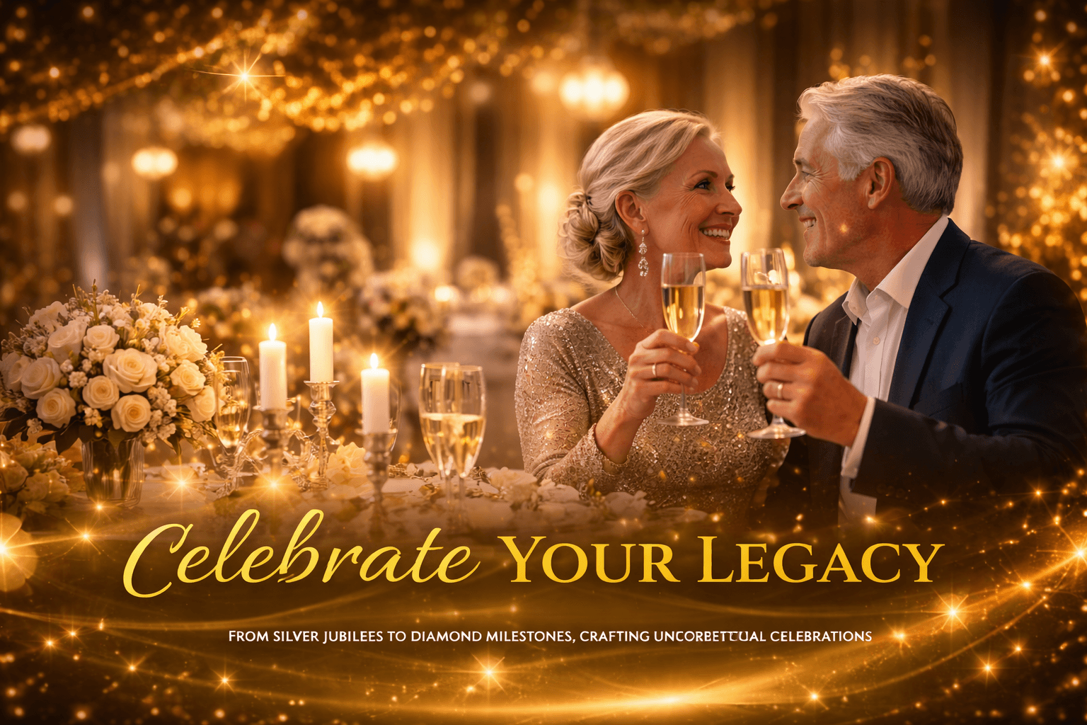 anniversary decoration setup in Bangalore with romantic backdrop and candles