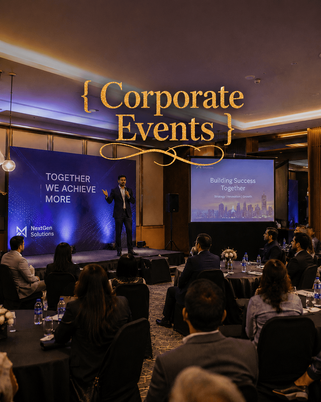 Corporate Events planning showcase by Memora Creations